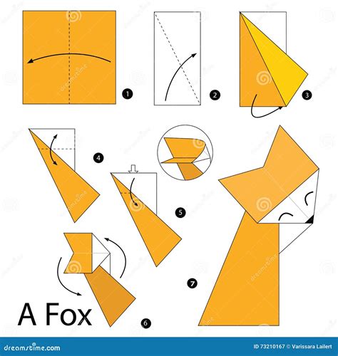 Origami Fox Diagram