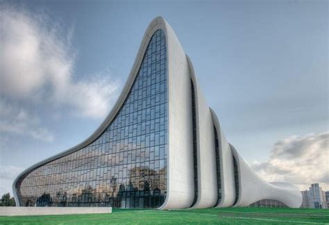 Complex Oak Curvilinear Interior in Hadid Concert Hall | Woodworking Network | Architecture ...