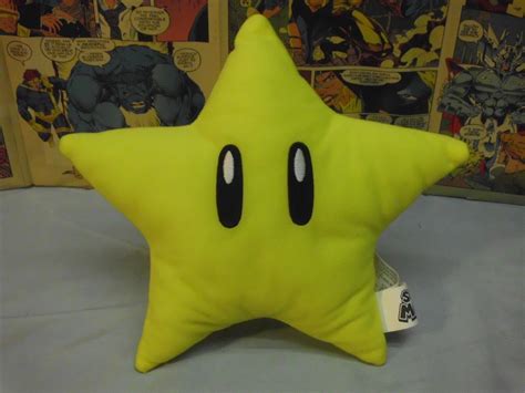 super mario bros star plush | #4586746899