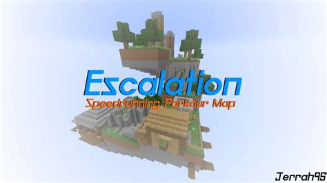 Escalation - Speedrunning Parkour Map Minecraft Map