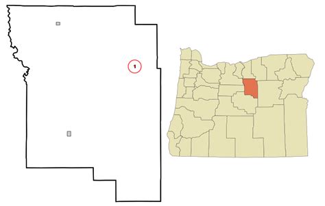 Image: Wheeler County Oregon Incorporated and Unincorporated areas ...