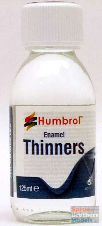 HUM1631 Humbrol Enamel Paint - Thinner 125ml - Sprue Brothers Models LLC