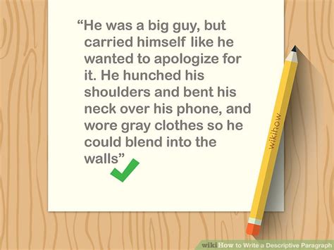 🎉 Sample paragraph describing a person. Writing Descriptive Paragraphs for English Learners ...