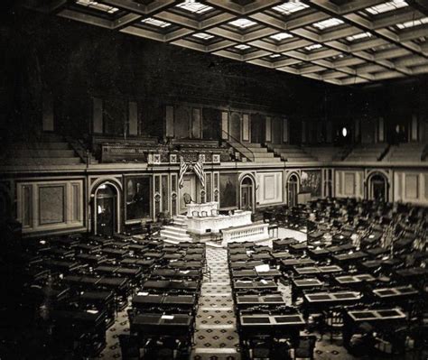 U.s. house of representatives chamber, about 1861—called earliest photo ...