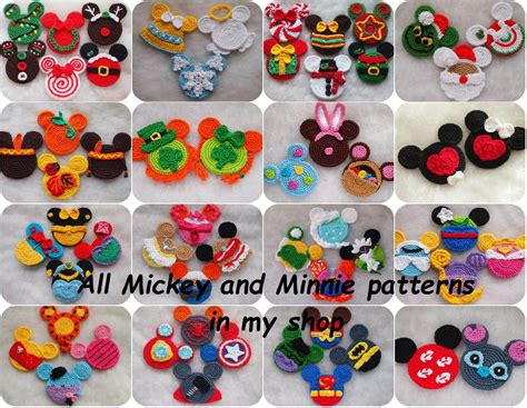 Mouse Christmas Crochet Patterns, Christmas Ornament, Christmas Wreath, Xmas Tree, Gingerbread ...