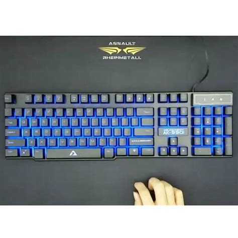 Armaggeddon Kalashnikov AK990i WaterProof Tackey Gaming Keyboard ...