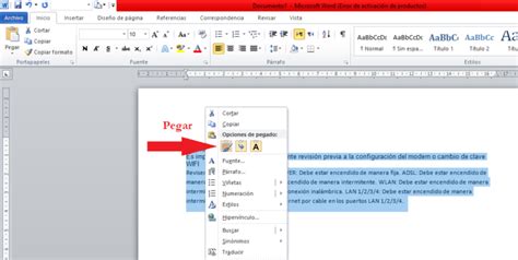 Cómo Copiar Texto de un Documento PDF y Pegar en Word