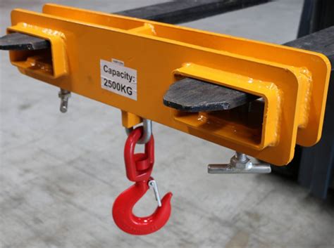 Lifting hook forklift attachment (2500kg capacity) – Allied Forklifts