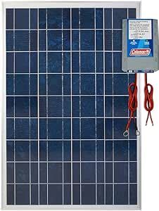 Coleman 100W Solar Panel with 8.5 AMP Charge Controller: Amazon.ca ...