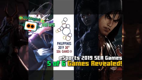 eSports SEA Games 2019: 5 Of 6 Games Shortlisted! - What's A Geek