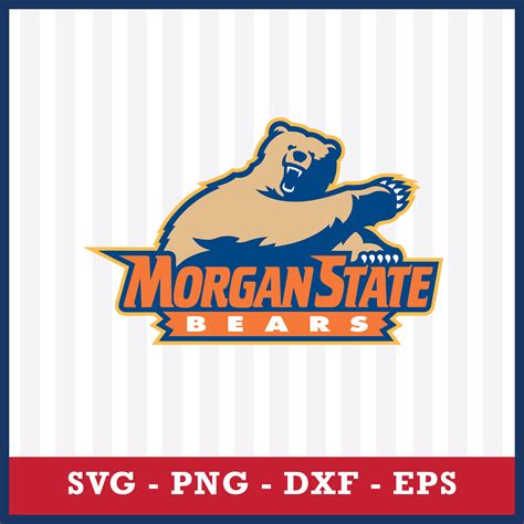 Morgan State Bears Svg, Morgan State Bears Logo Svg, NCAA Sv - Inspire ...