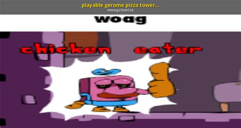 playable gerome pizza tower together [Pizza Tower] [Mods]