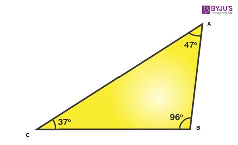 Obtuse Angled Triangle - Definition, Formula, Properties & Example