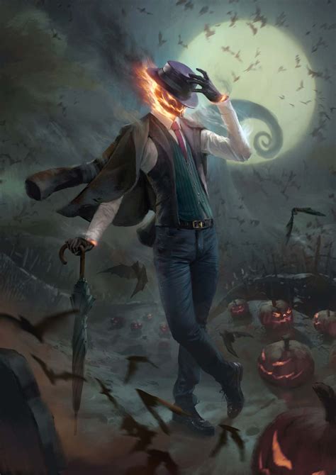 30 Spooky Digital Paintings for a Scary Halloween | Horror art, Fantasy character design ...