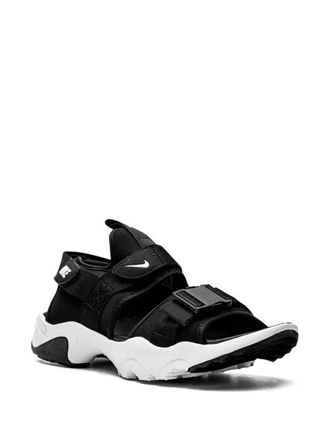 Nike Canyon "Black/White" Sandals - Farfetch