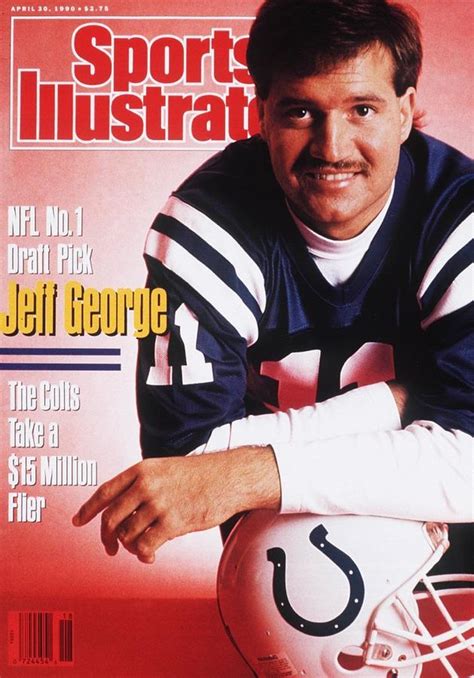 Indianapolis Colts Qb Jeff George Sports Illustrated Cover by Sports ...