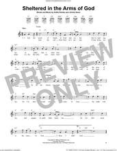 Sheltered In The Arms Of God sheet music for guitar solo (chords)