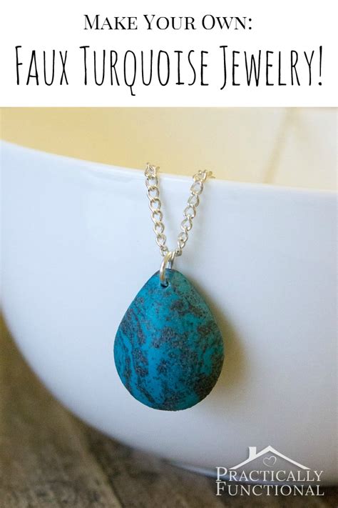 How To Make Faux Turquoise Jewelry With Polymer Clay