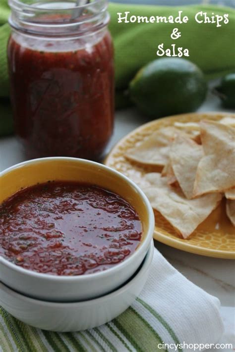 Homemade Salsa and Chips - CincyShopper