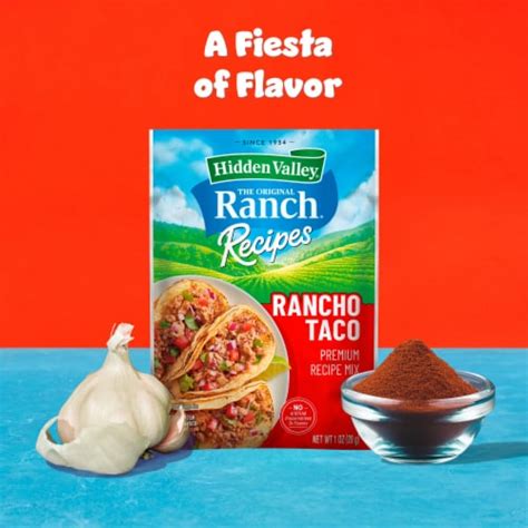 Hidden Valley Ranch Recipes Rancho Taco Seasoning Mix, 1 oz - Kroger