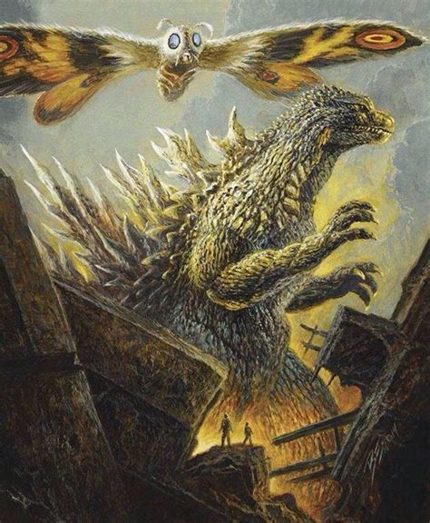 Godzilla vs Mothra Tokyo SOS | Kaiju, Movie monsters, Godzilla