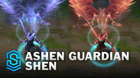 Ashen Guardian Shen Skin Spotlight - Pre-Release - PBE Preview - League of Legends - YouTube