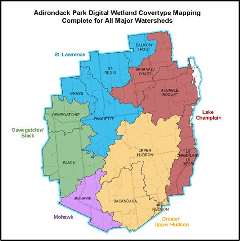 Adirondack Park Agency Map - Cities And Towns Map