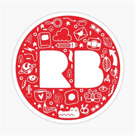 "REDBUBBLE LOGO" Sticker for Sale by killzilla | Redbubble