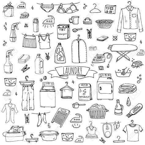 Laundry Drawing at GetDrawings | Free download