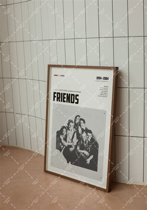 Friends Tv Show Poster / Tv Series Poster / Print Wall Art / - Etsy