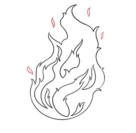 How to Draw a Flame - A Fiery Flame Drawing Tutorial for All Artists