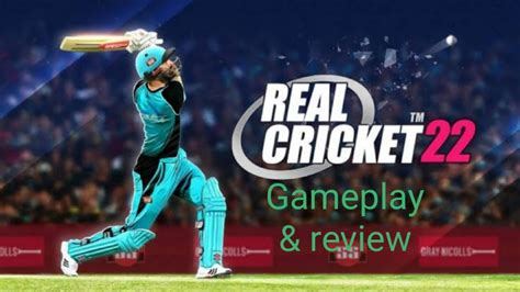 Real Cricket 22 gameplay and review - YouTube