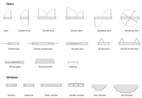 Design Elements — Doors and Windows. Find more in #Cafe and #Restaurant ...