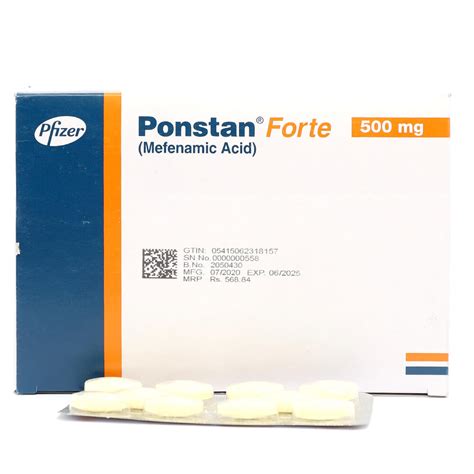 Ponstan Forte 500mg | Dawailo