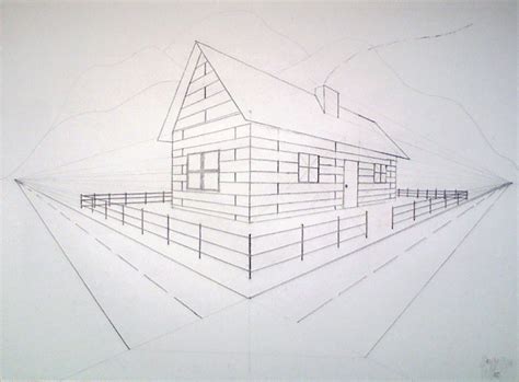 Two-Point Perspective - House by G4RR3TT18 on DeviantArt