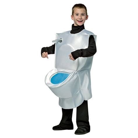 Toilet Child Halloween Costume, One Size, (7-10) - Walmart.com ...