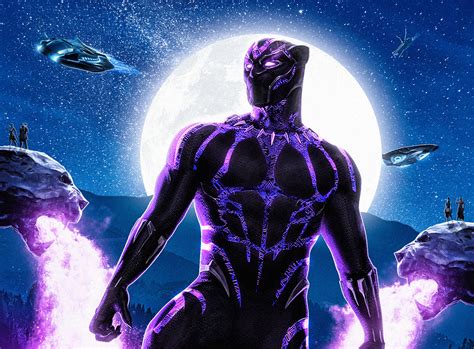 Black Panther Marvel Movie Wallpaper