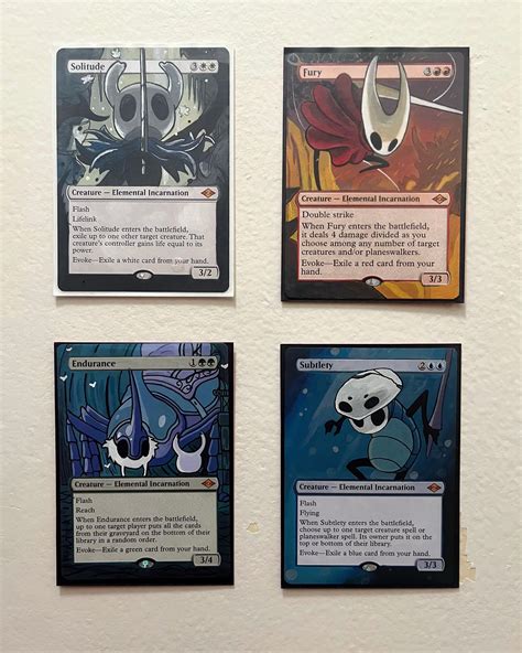 Did a few MTG alters with Hollow Knight characters : r/HollowKnight