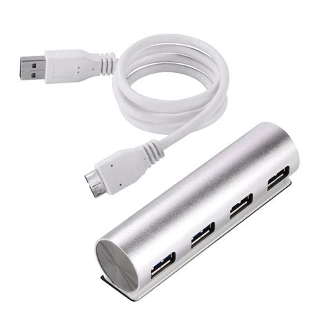 For PC Laptop Computer Accessories Aluminum Alloy For MacBook 4 Ports ...