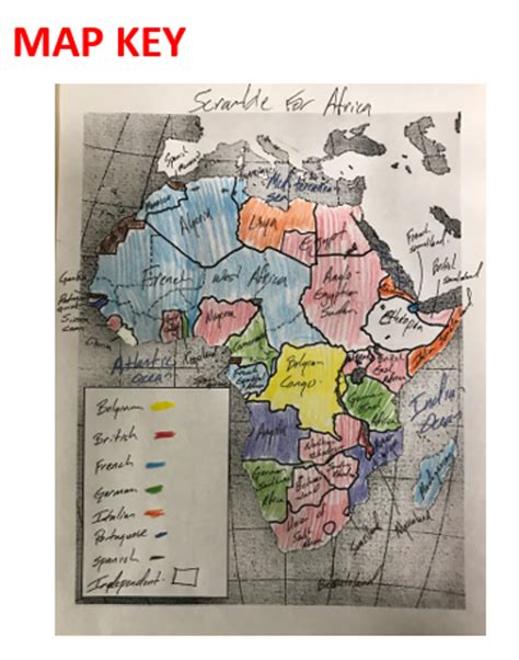 Scramble For Africa Mapping Activity