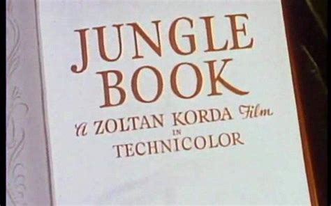 Jungle Book (1942 film) - Alchetron, the free social encyclopedia