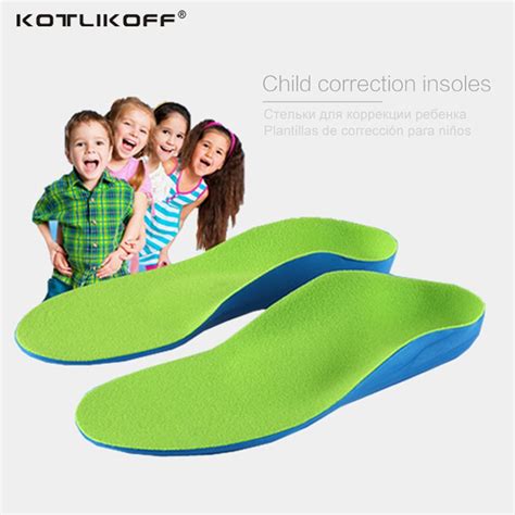 Kids Children Orthopedic Insoles for Children Shoes Flat Foot Arch ...