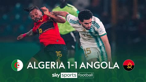 Algeria 1-1 Angola | AFCON highlights | Football News | Sky Sports