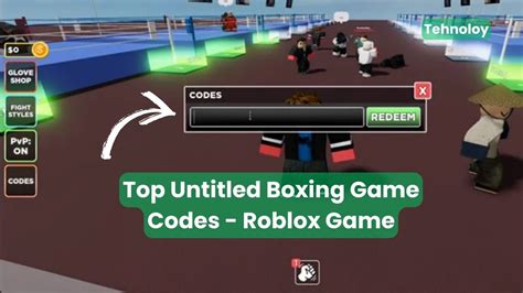 Top Untitled Boxing Game Codes (October 2023) - Roblox Game