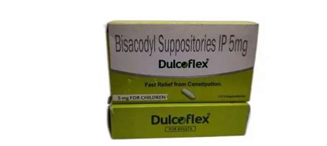 Dulcoflex 5mg Suppository for Children at best price in Nagpur | ID ...