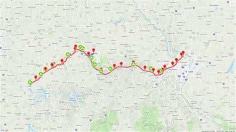 Katy Trail Camping Map - Katy Trail Missouri