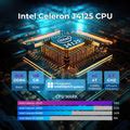 HIGOLE Gole 1 Pro Mini PC - Windows 11 Pro Intel Celeron J4125 8GB RAM ...