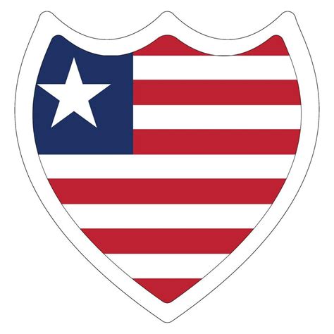 Liberia flag Flag of Liberia design shape 25862435 Vector Art at Vecteezy