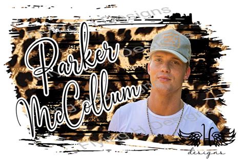 Parker McCollum Texas Country Leopard Black PNG FILE | Etsy