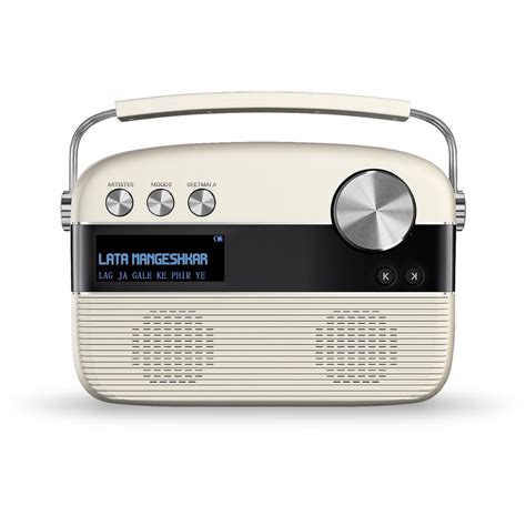 Saregama Carvaan Hindi Music Player (5000 Songs , Porcelain White ...